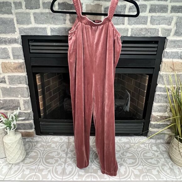 Viva La Vie Velour Romper - Picture 1 of 4